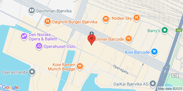 Map displaying event location