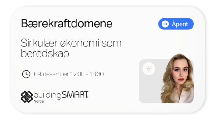 Bærekraftdomene - Sirkulær økonomi som beredskap