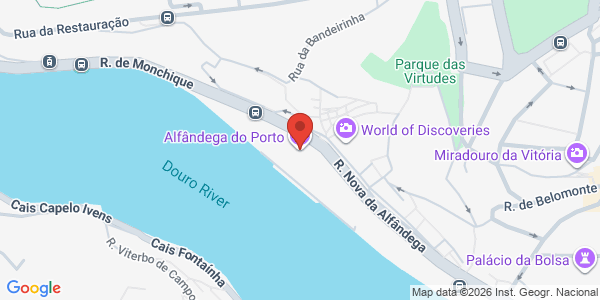 Map displaying event location