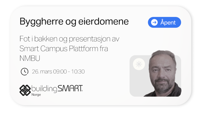 Åpent Byggherre og eierdomene møte - Fot i bakken