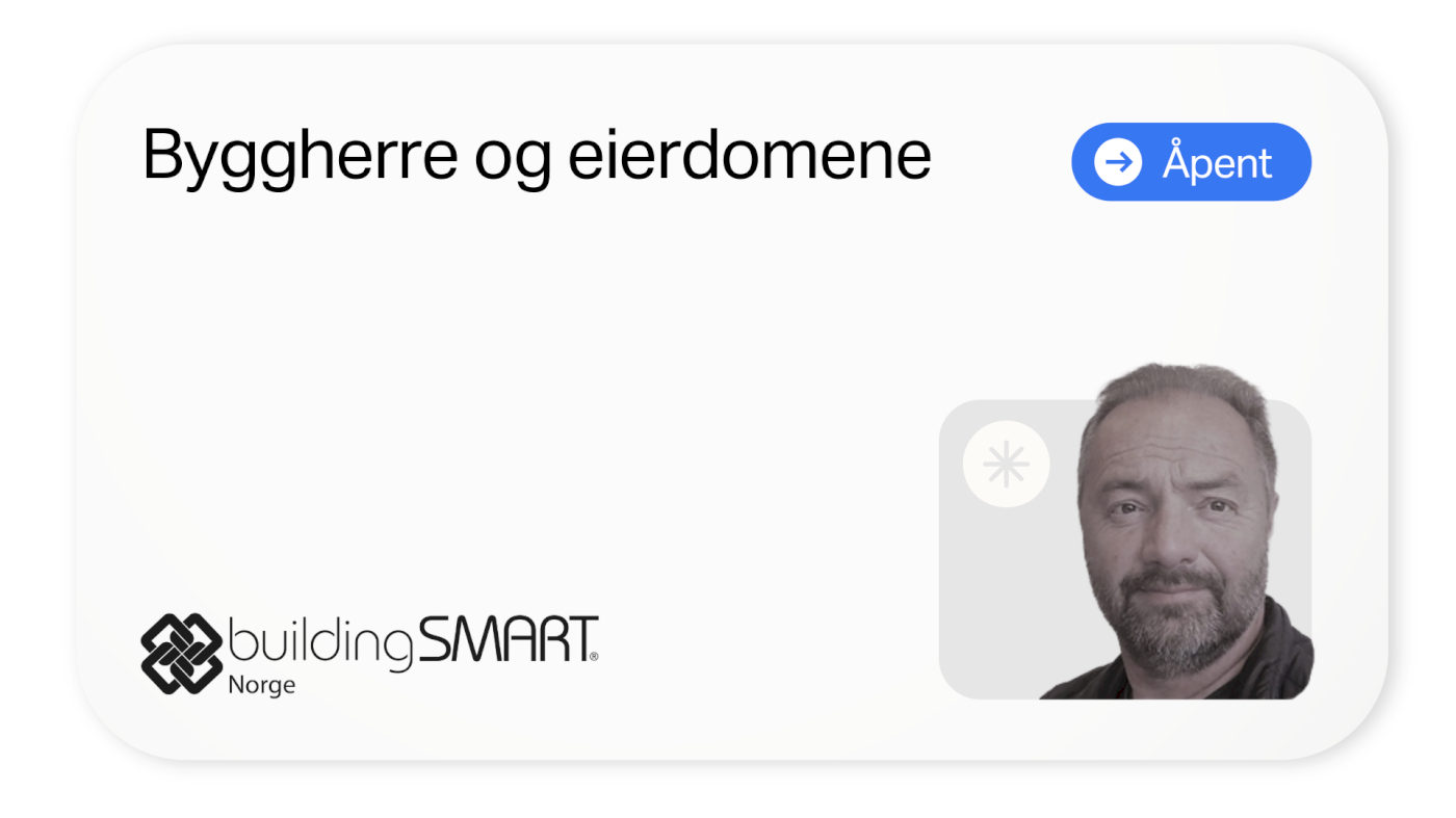 Byggherre og eierdomene - Domenemøte - Innføring av nye digitale produktpass