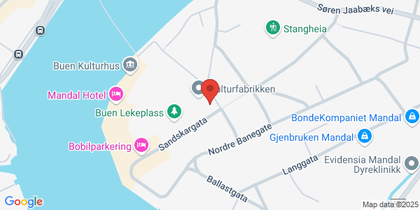 Map displaying event location