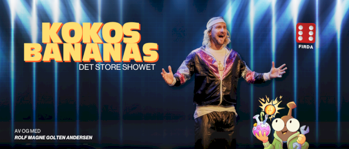 Kokosbananas - Det Store Showet Få billetter igjen!