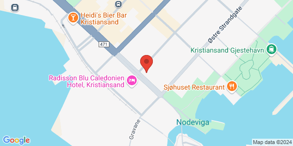 Map displaying event location