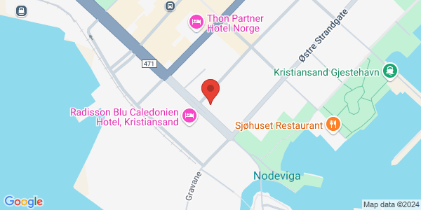Map displaying event location