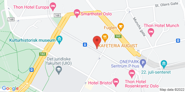 Map displaying event location