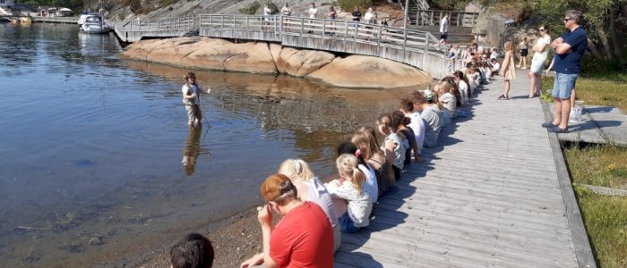 Minisommerleir på Solbukta