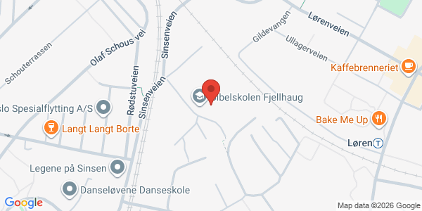 Map displaying event location