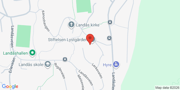 Kart som viser hvor arrangementet foregår