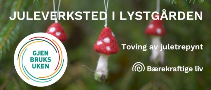 Juleverksted: Toving av juletrepynt