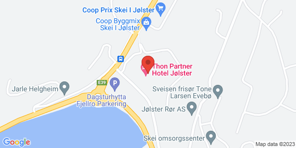 Map displaying event location
