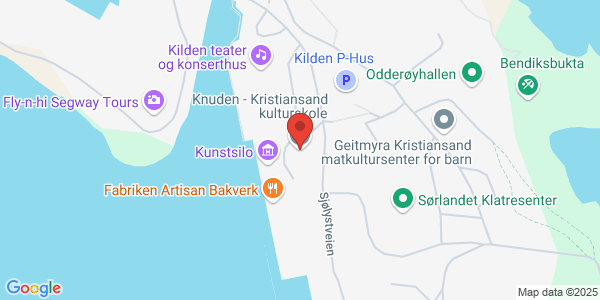 Map displaying event location