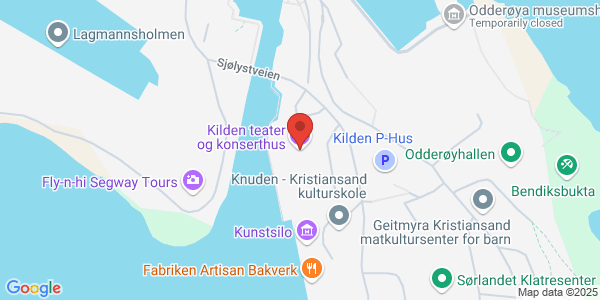 Map displaying event location