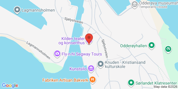 Kart som viser hvor arrangementet foregår