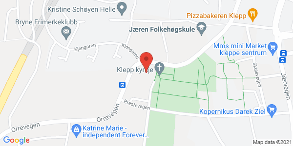 Map displaying event location