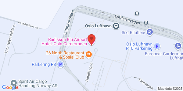 Map displaying event location