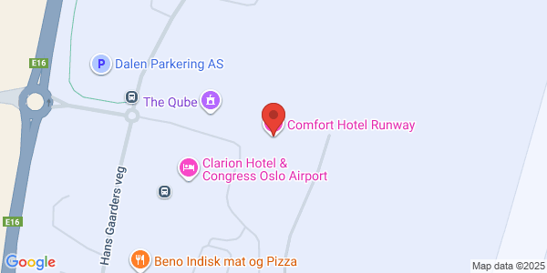 Map displaying event location