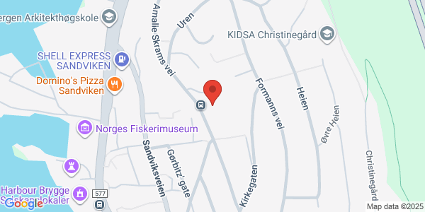 Map displaying event location