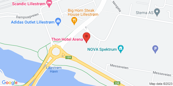 Map displaying event location