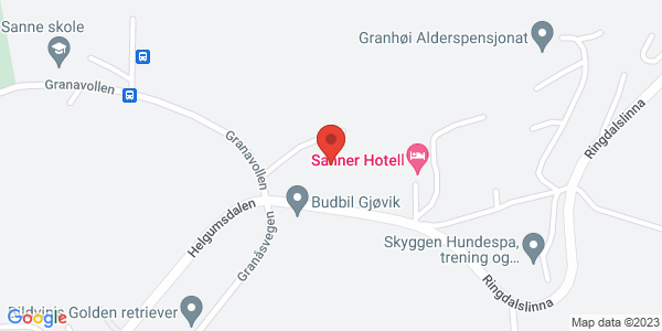 Map displaying event location