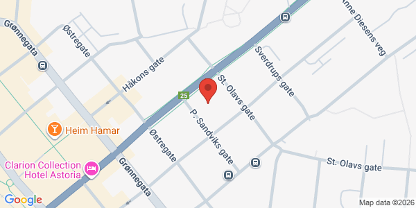 Map displaying event location