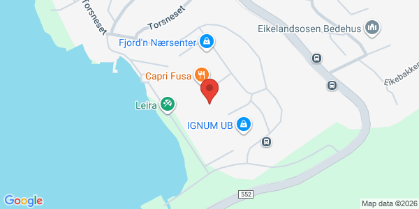 Map displaying event location