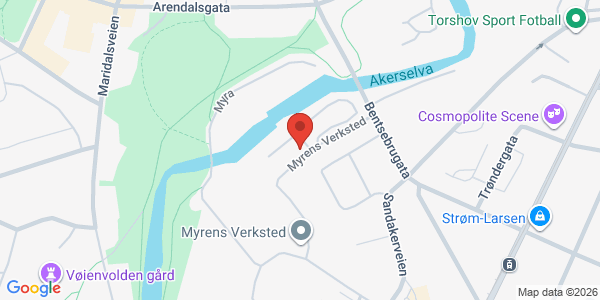 Map displaying event location