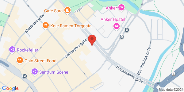 Map displaying event location