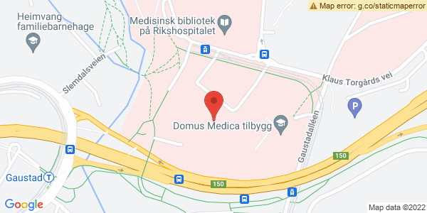 Map displaying event location