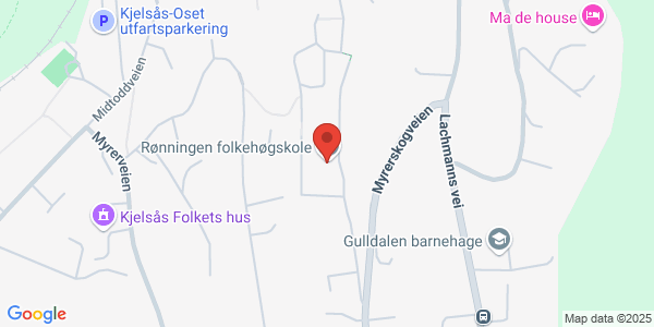 Map displaying event location