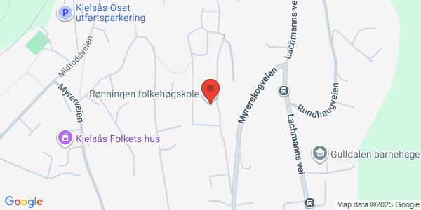 Map displaying event location