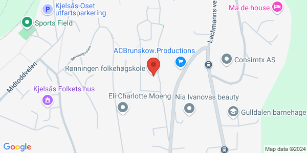 Map displaying event location