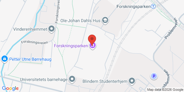 Kart som viser hvor arrangementet foregår