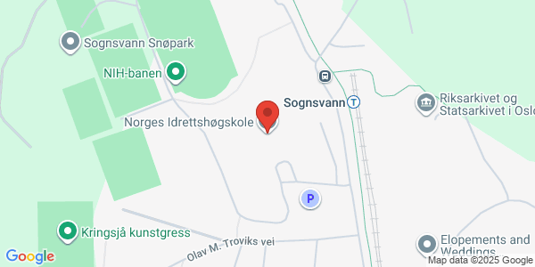 Map displaying event location