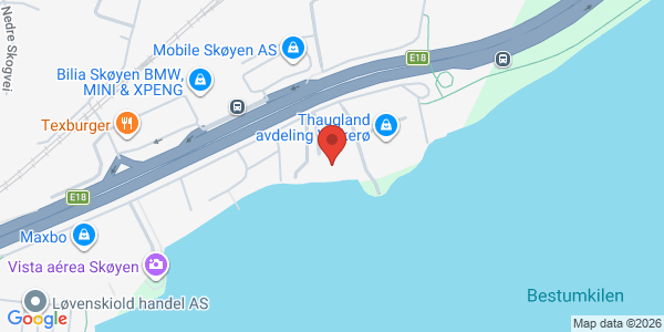 Map displaying event location