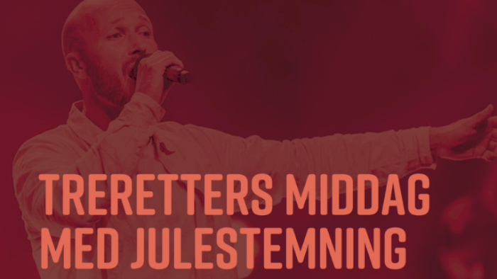 Treretters middag med julekonsert