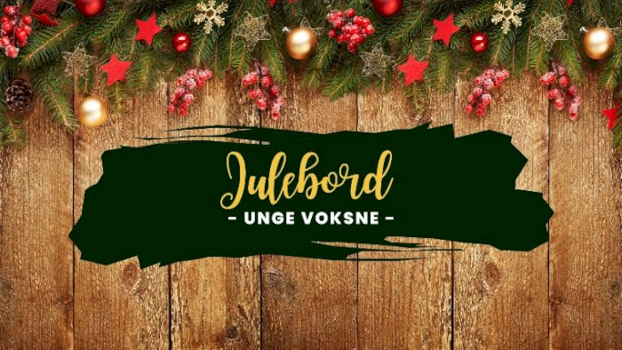 Julebord med Unge Voksne