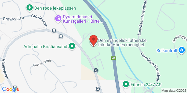 Map displaying event location