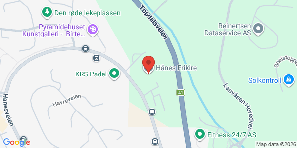 Map displaying event location