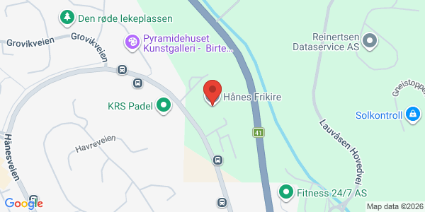 Kart som viser hvor arrangementet foregår