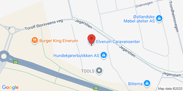 Map displaying event location