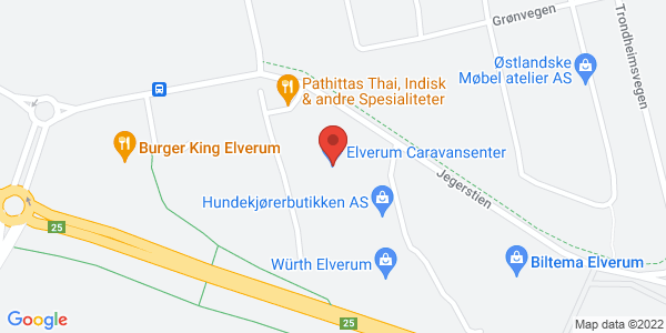Map displaying event location