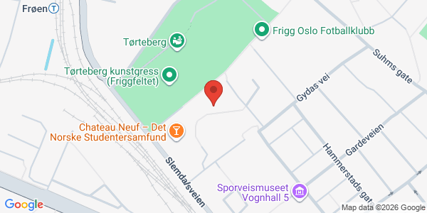 Map displaying event location