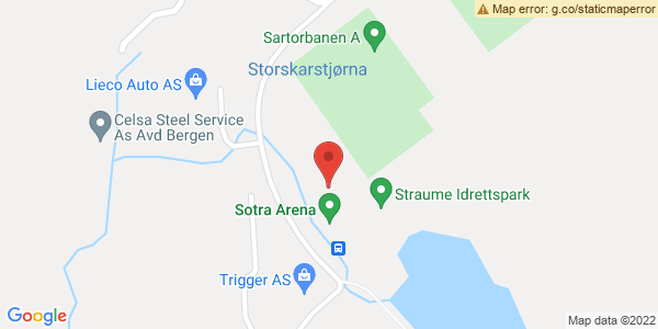 Map displaying event location