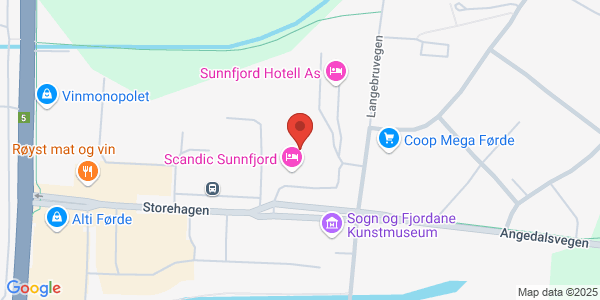 Map displaying event location