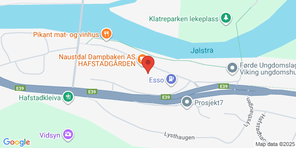 Map displaying event location