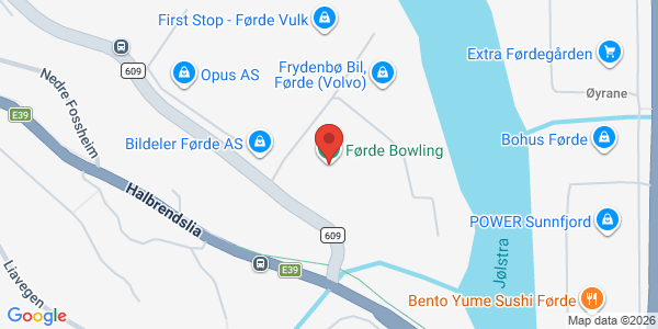 Map displaying event location