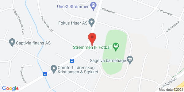 Map displaying event location