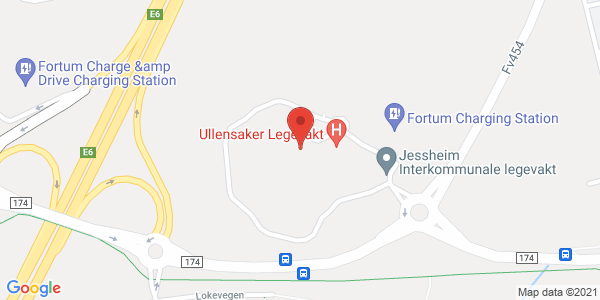 Map displaying event location