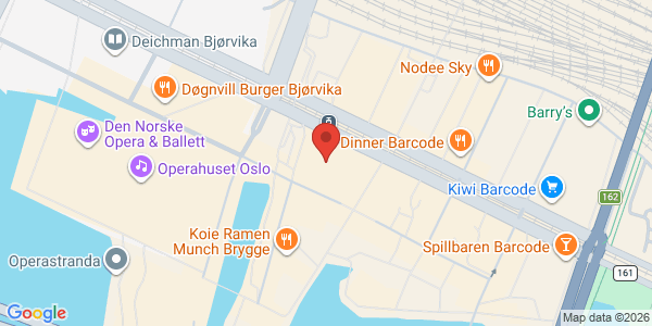 Map displaying event location